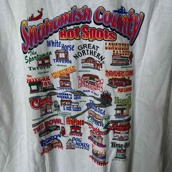 VTG Y2K PNW T Shirt XL - Picture 4 of 5